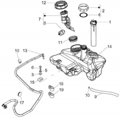 FUEL TANK, -PUMP