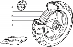 REAR WHEEL DRUM BRAKE