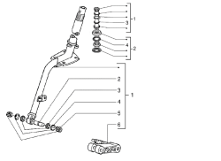 BEARING STEERING STEM, FRONT FORK