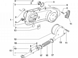 LEFT ENGINE COVER