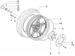 REAR WHEEL DISC BRAKE