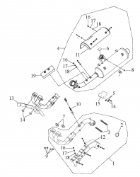 EXHAUST MUFFLER