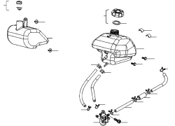 Benzintank / Öltank