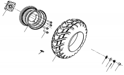 Räder hinten