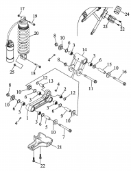 REAR SHOCK ABSORBER