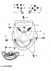 Frontverkleidung / Scheinwerfer