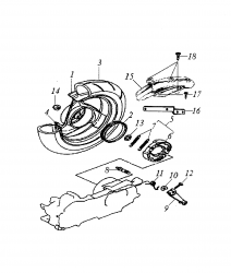 REAR WHEEL, REAR FENDER, REAR BRAKE