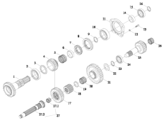 Schaltgetriebe - Vorgelege