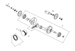 CRANKSHAFT, PISTON