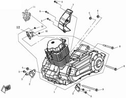 ENGINE ASSY, CARBURETOR