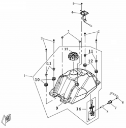 Benzintank