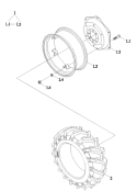 Räder hinten