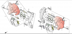 Bremssattel vorne
