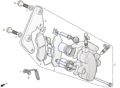 FRONT BRAKE CALIPER