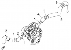 Luftführung CVT