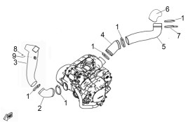 Luftführung CVT