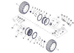 Räder hinten (ABS)