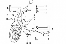 REAR BRAKE CABLE