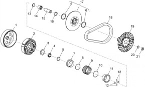 V-BELT - CLUTCH