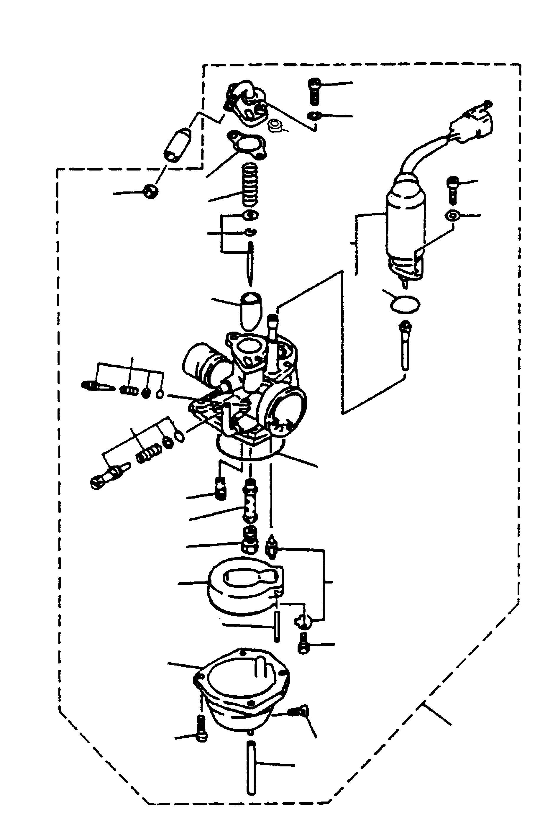 CARBURETOR 16mm MIKUNI 45km/h