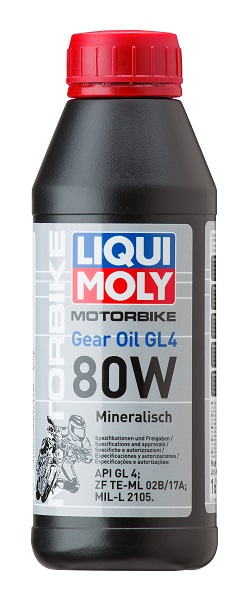 ALG-LM1617 Motorbike Gear Oil 80W - 500ml