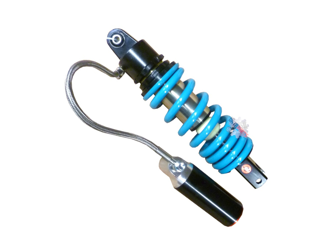 ACC-82200-P300-110-BU Federbein hi. (Gasdruck) SM blau