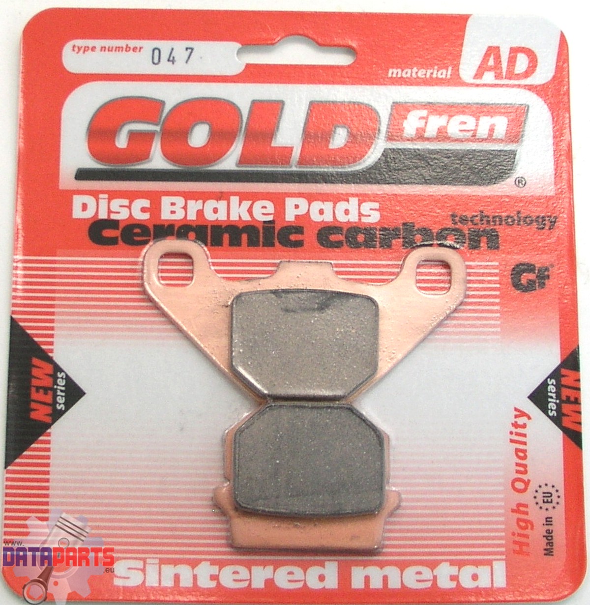 Brake Pads Goldfren Semi Metal Ad Alg Gf047 Ad 