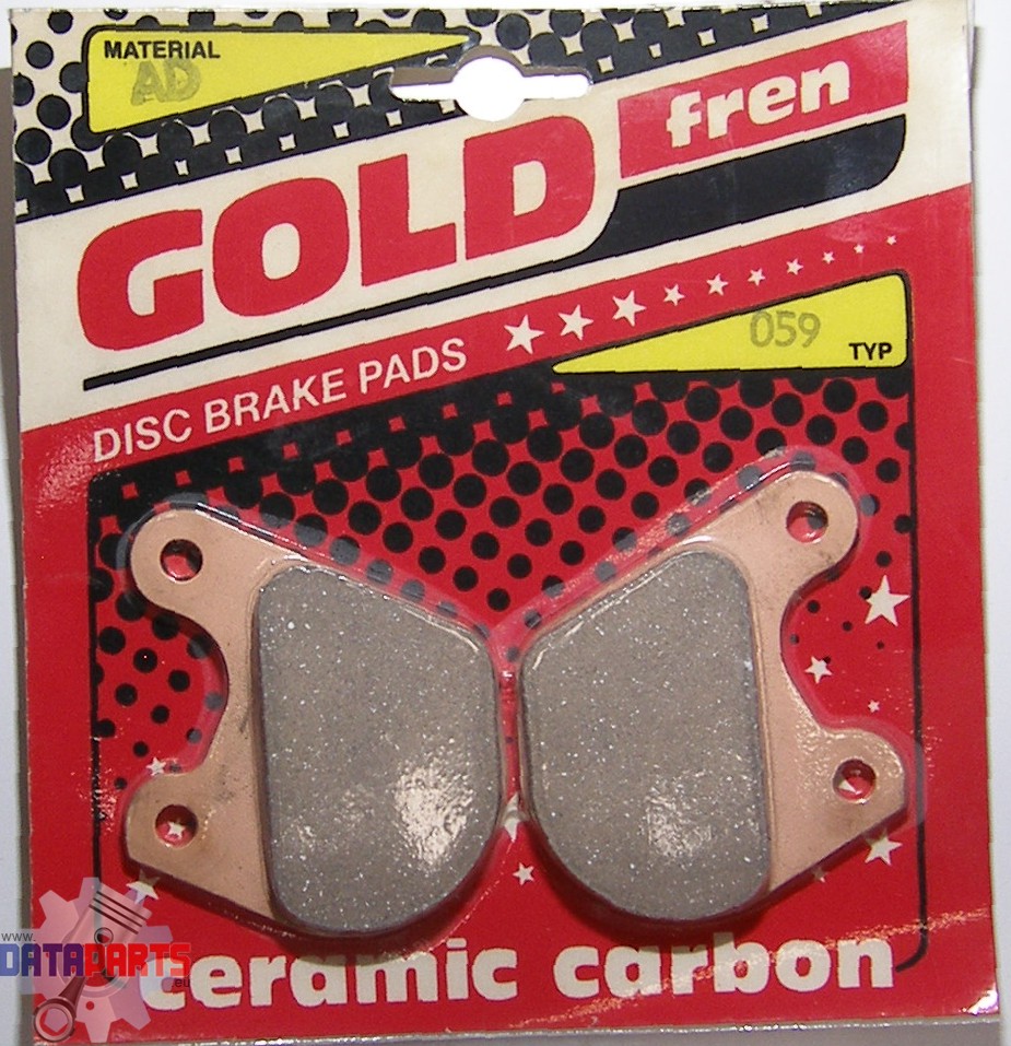 ALG-GF059-AD Bremsbelag Satz Goldfren Semi-metal 'AD'