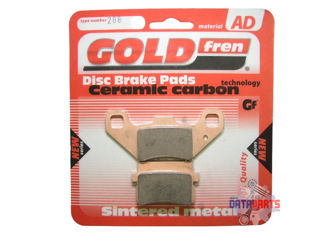 Bremsbelag Satz Goldfren Semi-metal 288 AD
