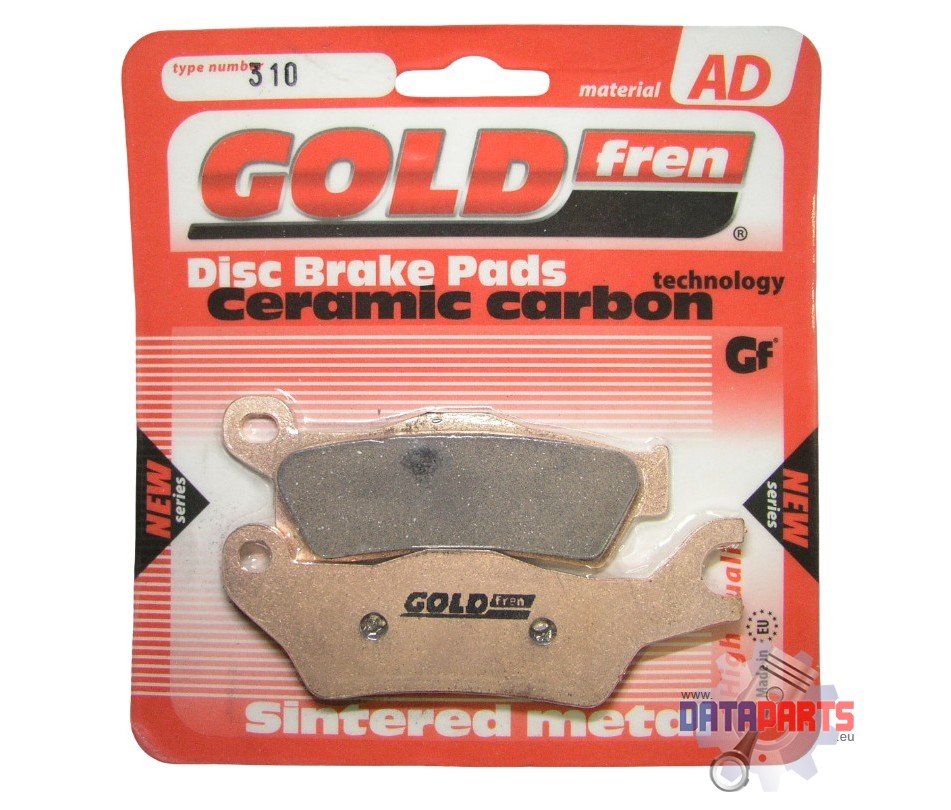 BRAKE PADS GOLDFREN SEMI-METAL 310 AD