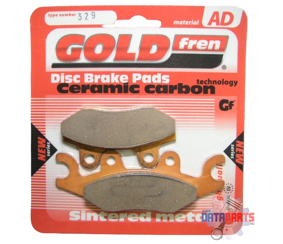Bremsbelag Satz vorne Goldfren Semi-metal 329-AD