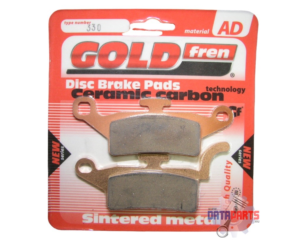 Bremsbelag Satz vorne Goldfren Semi-metal 330-AD