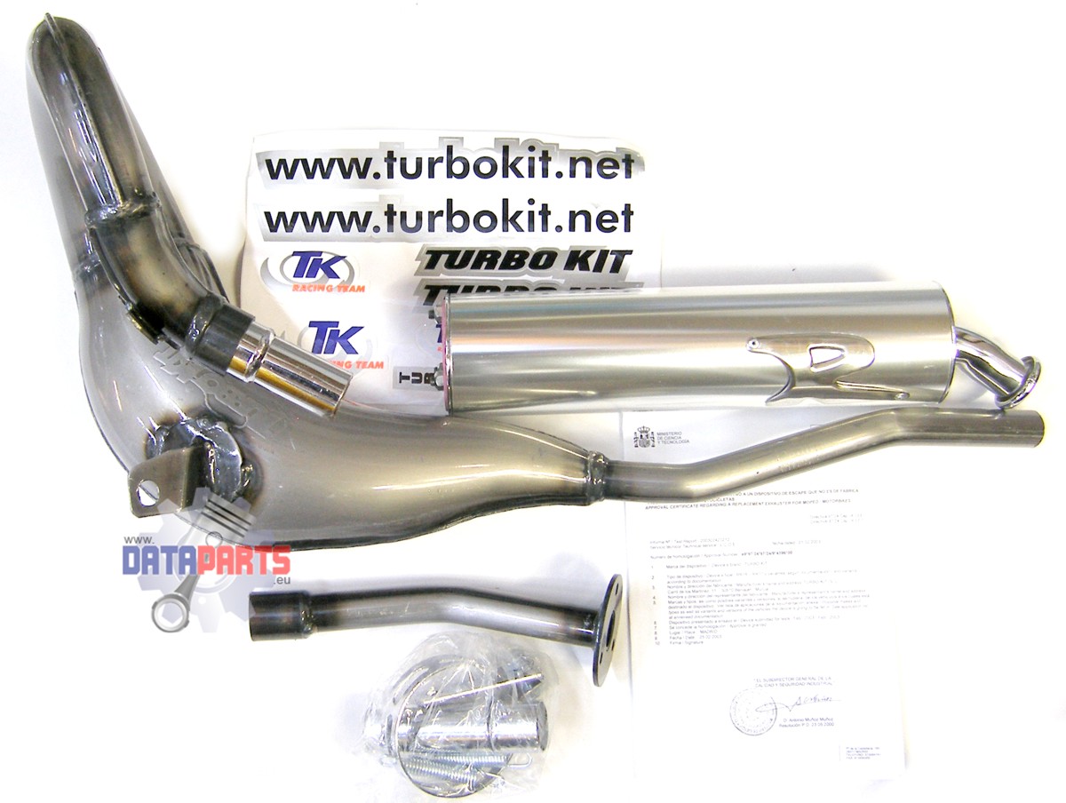 ALG-H10530 Auspuff TURBOKIT Rieju MRX SMX mit EG-BE