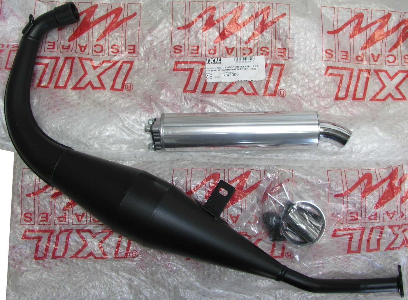 ALG-R43000-2 Auspuffanlage komplett IXIL RS50 RS-1
