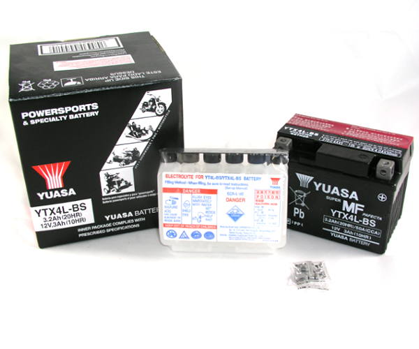 Batterie Yuasa YTX4L-BS 12V3AH (TM-K4)