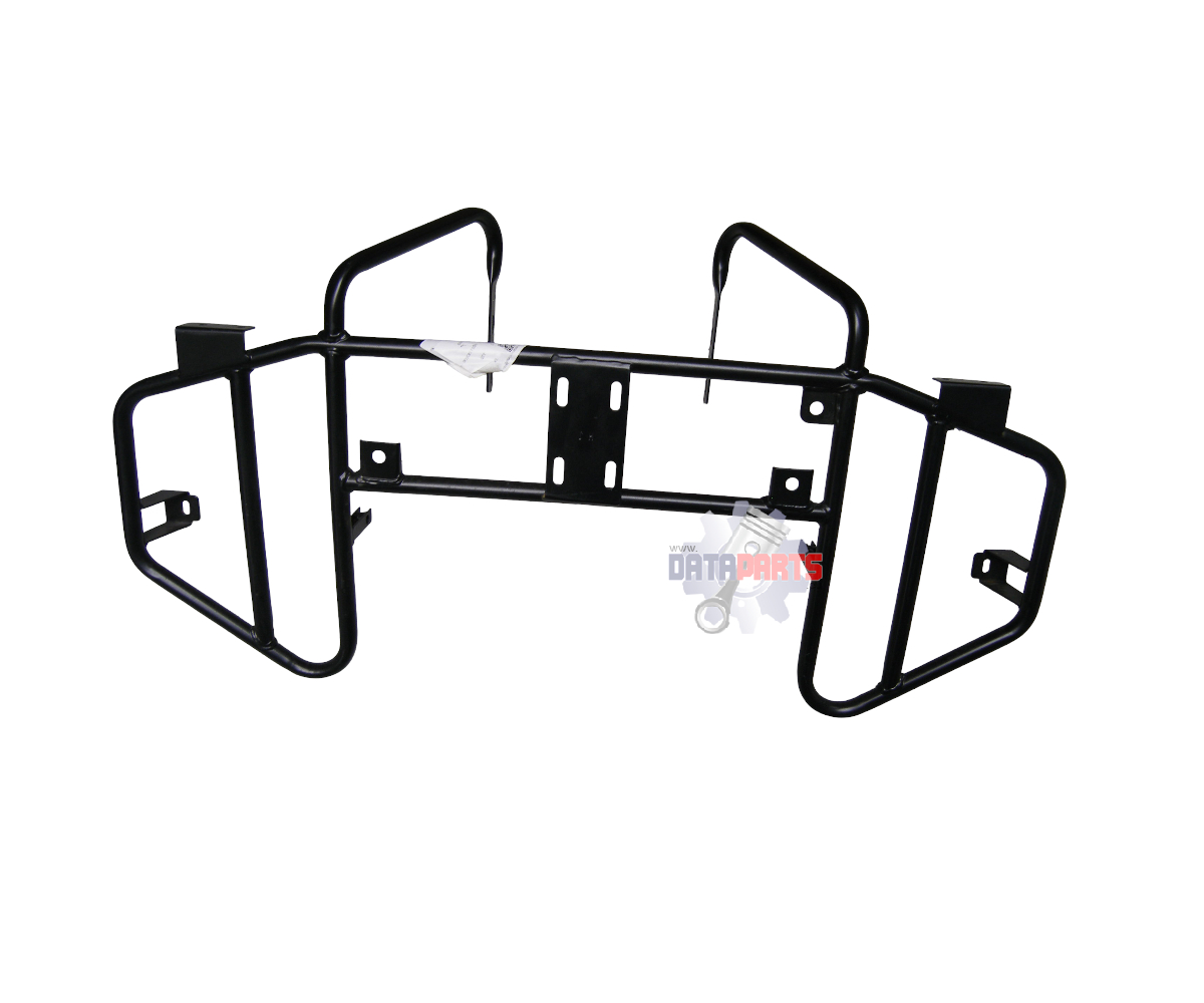 REAR RACK (INCL. MOUTNING POINT FOR SAFETY BELT, NOT INCL. MOUNTING PLATES FOR REAR SIGNAL LIGHTS AND REAR LIGHTS) (USED FOR FR, UK)