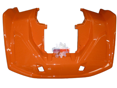 REAR COVER, RUSSIAN ORANGE PAINT
