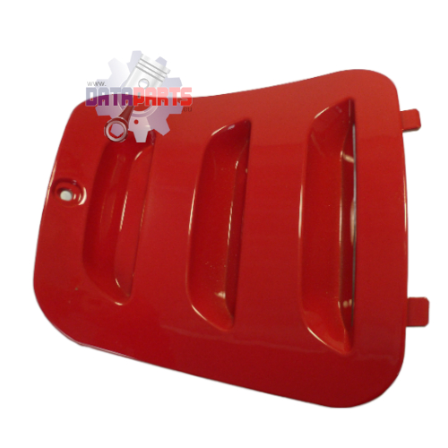 Wartungsdeckel rot