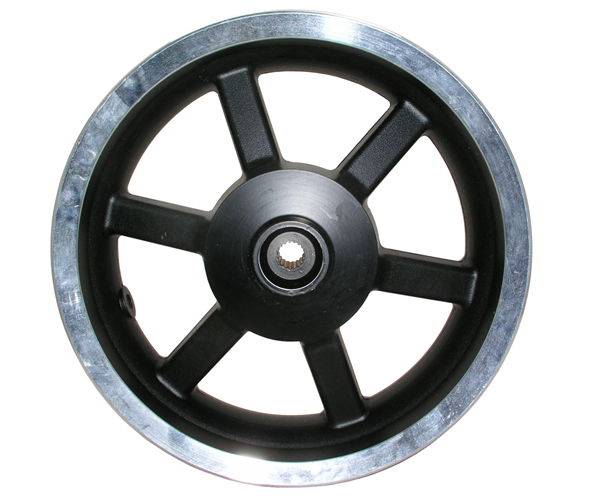 AWA-125-21B-093-BA Rad hi. schwarz/poliert VR/GP