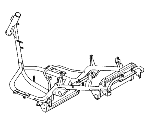 AWA-150-3-10-000 Rahmen Phoenix 125