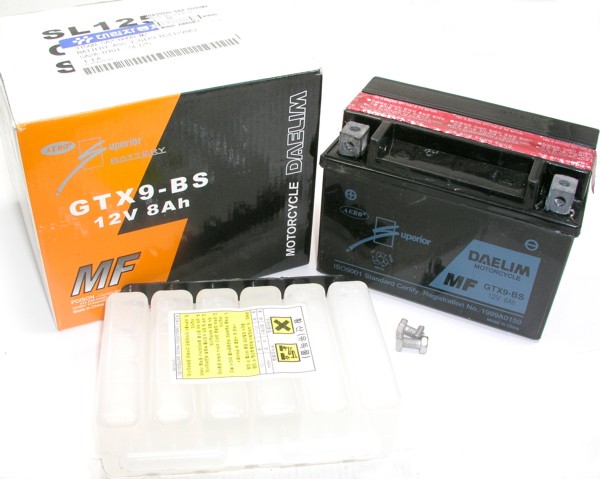 DAE-31500-SA2-0000-M2 Batterie 12V GTX9-BS(12V8A)