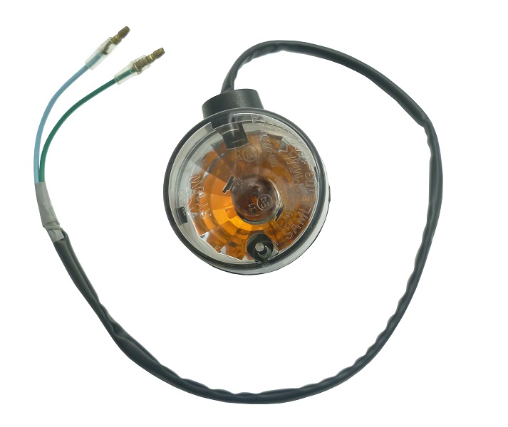 DAE-33400-BA1-0121 Blinkleuchte vo. re. schwarz m. Glas klar