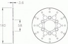 DISK BRAKE FR. F10/YESTERD., PGT. SV / ZENITH 1rst.