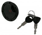 FUEL TANK CAP CARBON LOOK AEROX/NITRO