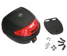 Topcase mit Platte 30l schwarz matt
