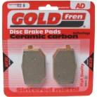 FRONT BRAKE PADS GOLDFREN SEMI-METAL "AD"