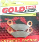Bremsbelag Satz Goldfren Semi-metal "AD"