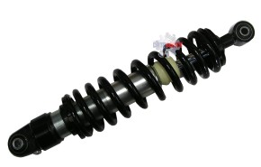 Federbein hi. Gasdruck (schwarz)