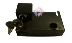 Halter Batterie mit Schloß und Schalter Aus/Ein