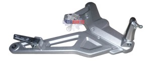 R. Footrest assy(silver)